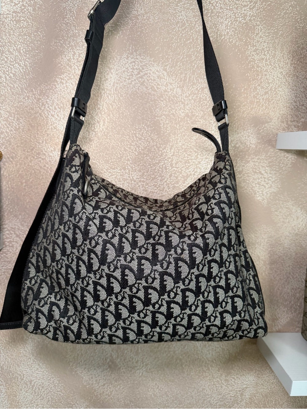 Christian Dior Trotter Satchel with COA